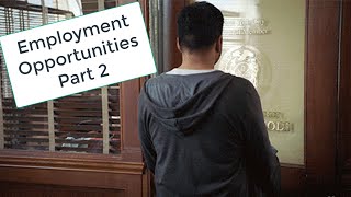 Employment Opportunities in the Kingdom of Heaven Part 2